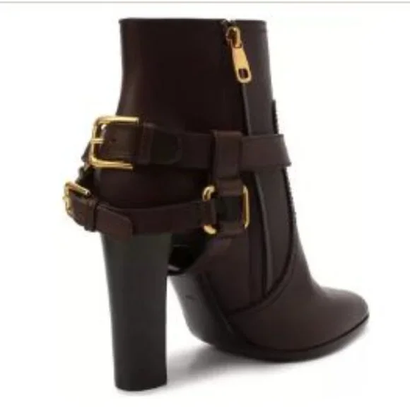 DG LEATHER ANKLE BOOTS - Picture 3 of 3